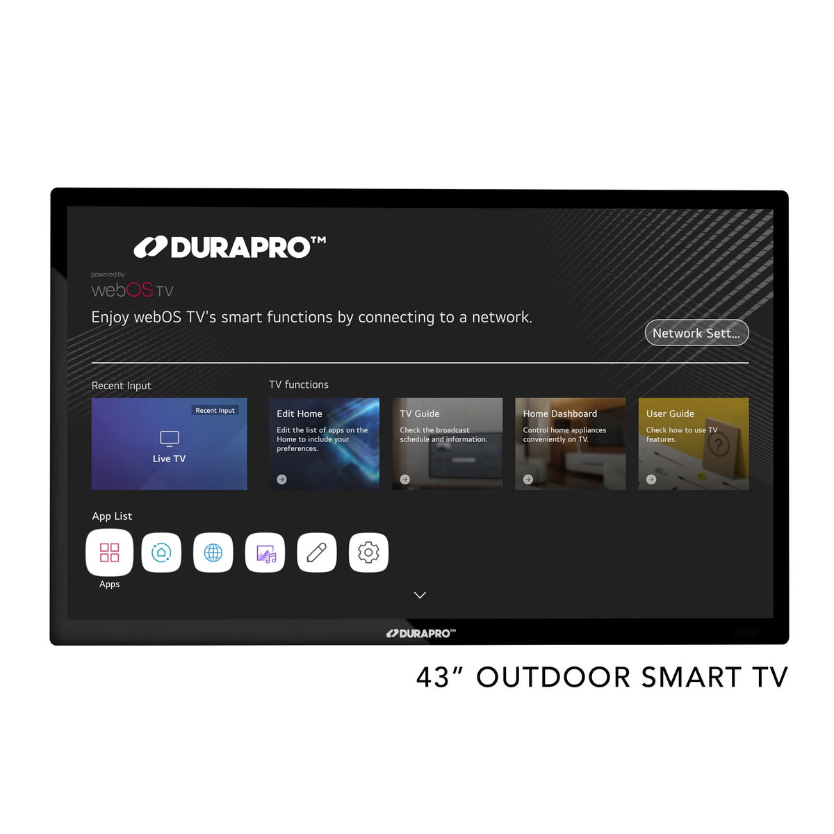 43 Inch 4K UHD LED Outdoor Smart TV Z8914