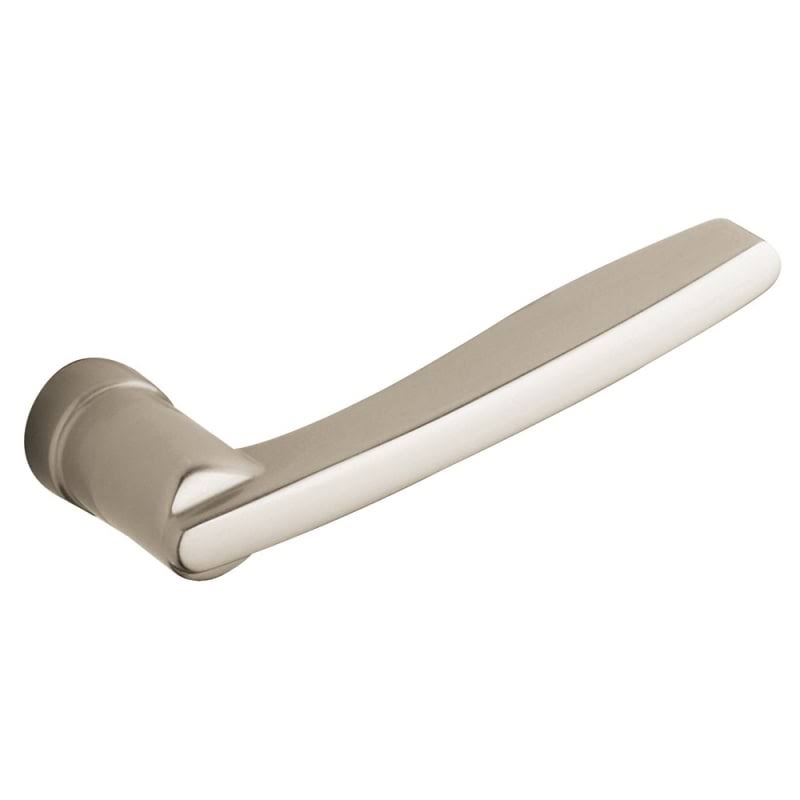 Single Right Hand Estate Lever in Lifetime Satin Nickel U3222
