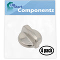 4 Pack Stainless Steel Replacement Control Knob I84841
