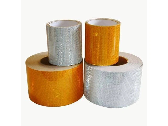 Yellow Retroreflective Conspicuity Tape 4 in. x 50 yds. L209