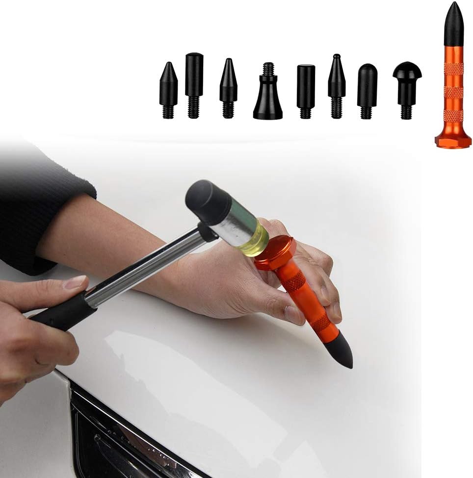 35pcs Dent Puller Kit with Adjustable Width Dent Repair Tools O34138
