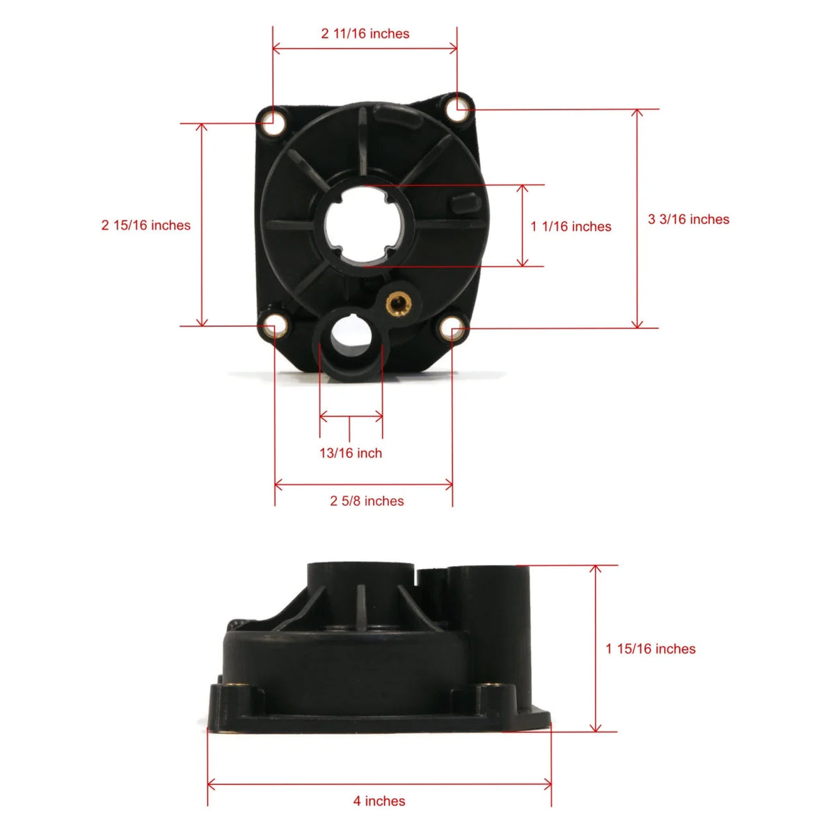 Water Pump Impeller Repair Kit for 70 HP Evinrude Boat Y7198