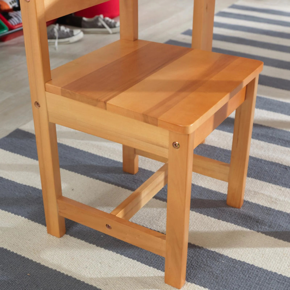 Wooden Rectangular Table & 2 Chair Set X94987
