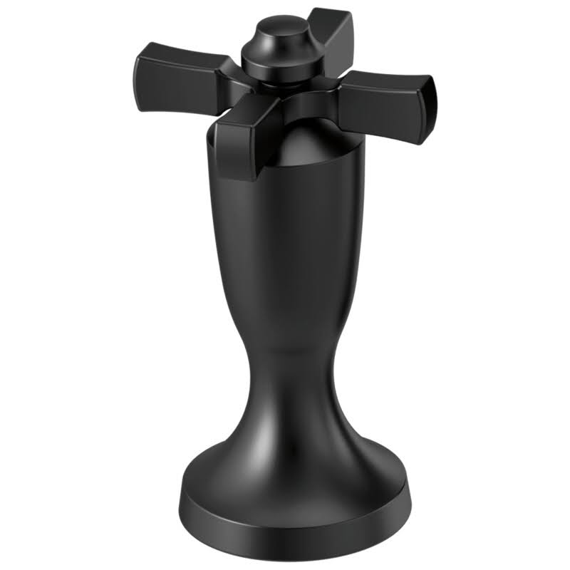 Matte Black Cross Handle Kit for Roman Tub R7200