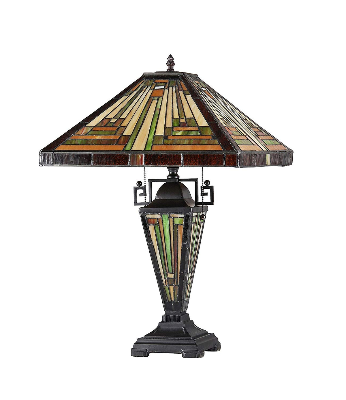 Tiffany-style 3 Light Table Lamp E59161