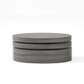 Black Rotatable Oval Coffee Table W160527
