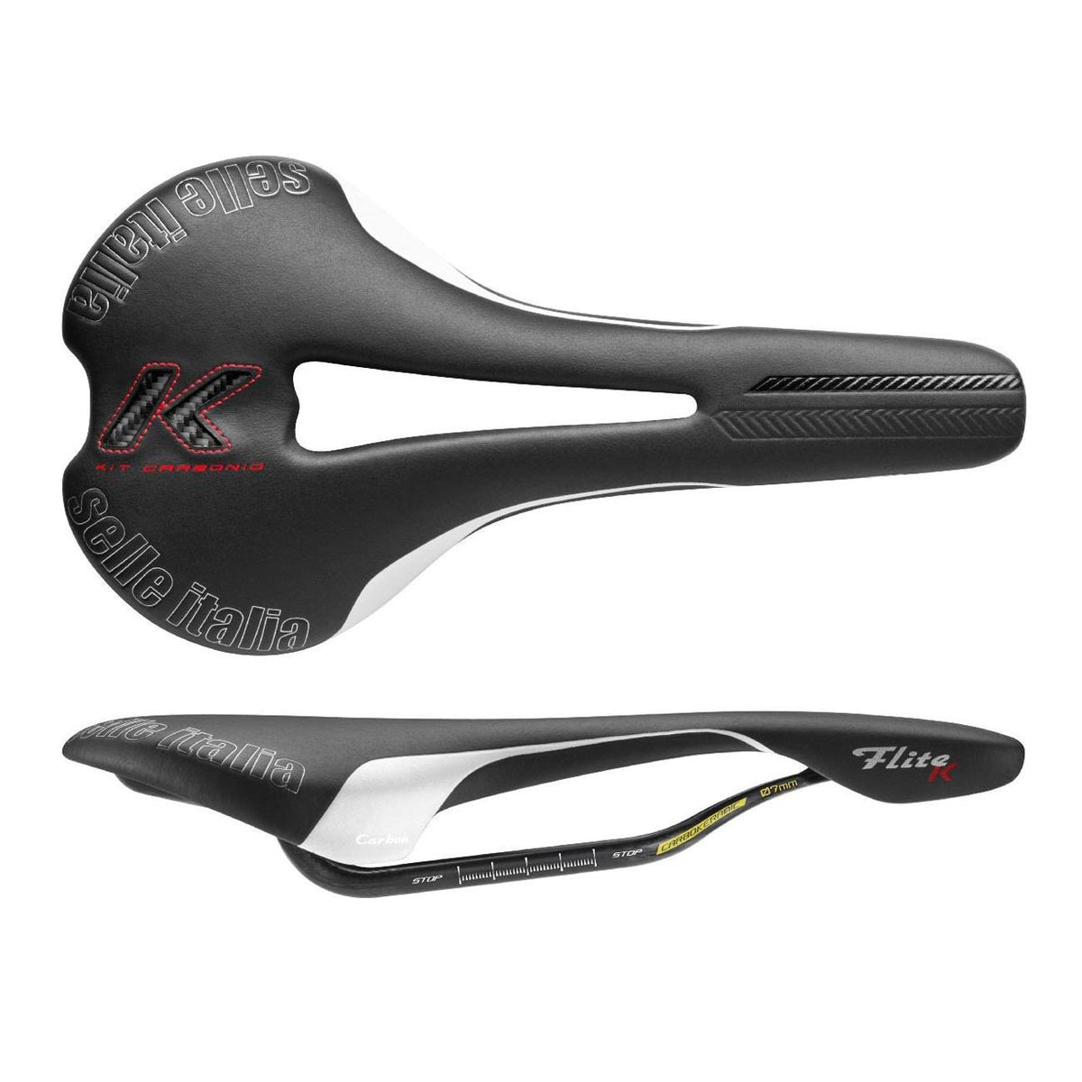 Black Carbonio Flow Saddle N5601