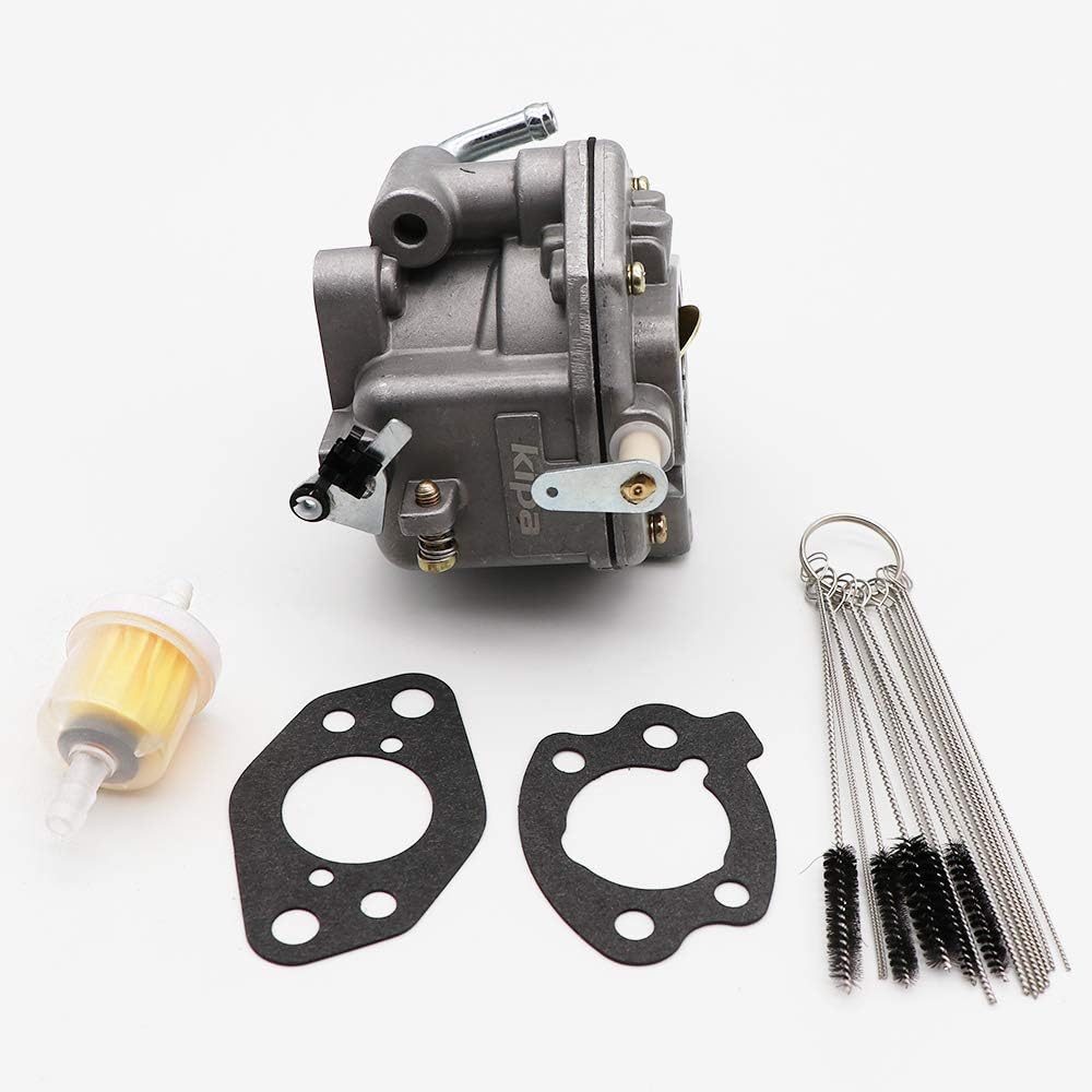 Carburetor with Carbon Dirt Jet Cleaner Tool Kit & Fuel Filter Mounting Gasket Pack of 2 O2977