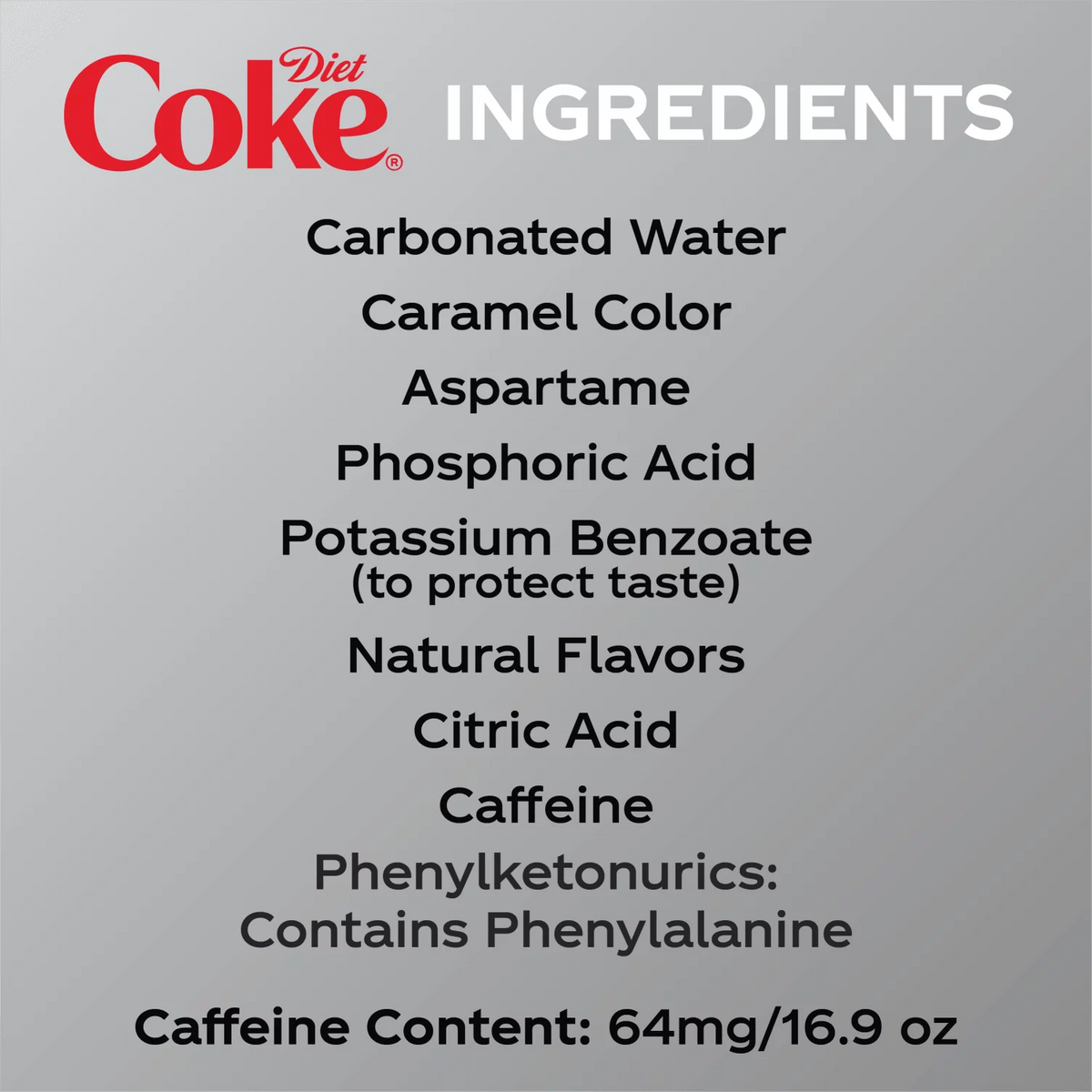 Diet Coke Soda Soft Drink, 16.9 fl oz, 24 Pack S34633