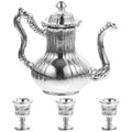 Metal Mini Tea Kettle Dollhouse Accessories Simulation Teapot Play Toy G803