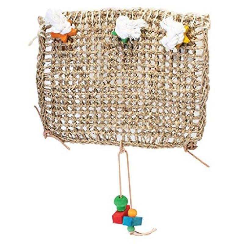 Natural Weave Bird Cage Climbing Exerciser I379