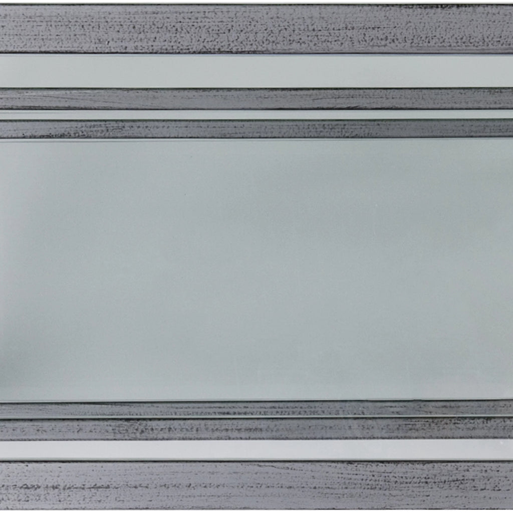Metal Glass 3-Tier Console Table W558