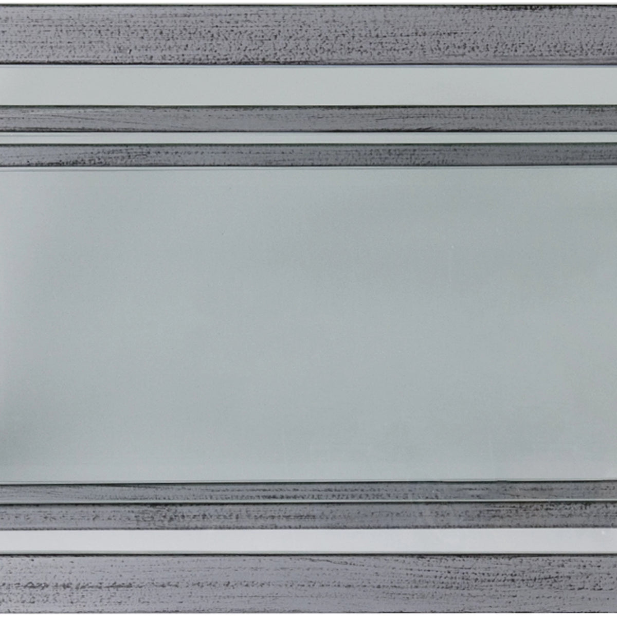Metal Glass 3-Tier Console Table W558