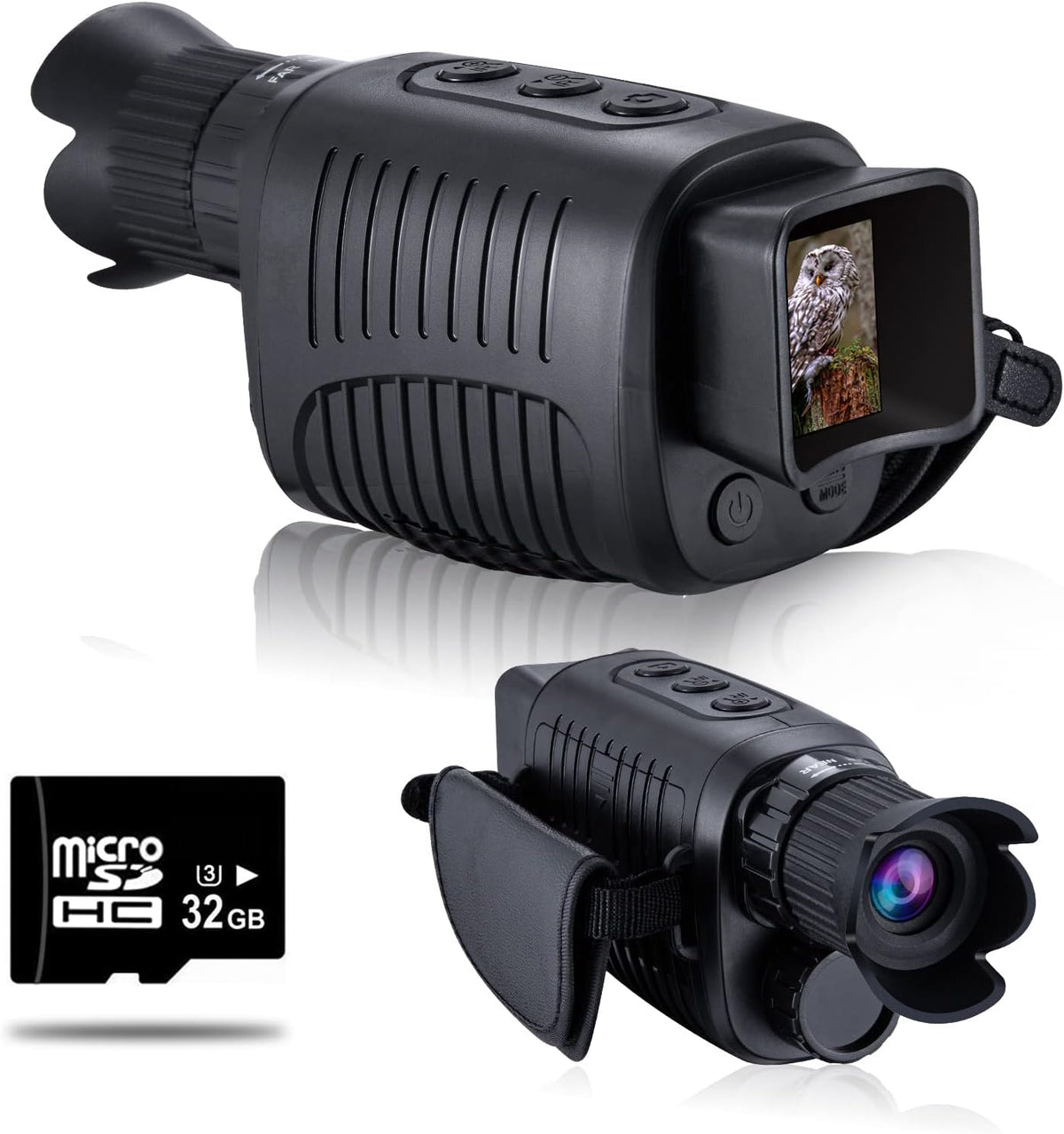 Digital Night Vision Monocular with 32 GB Micro SD Card I334369