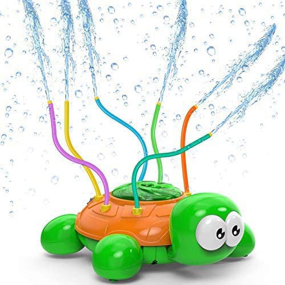 Spinning Turtle Sprinkler Toy for Garden Hose T210