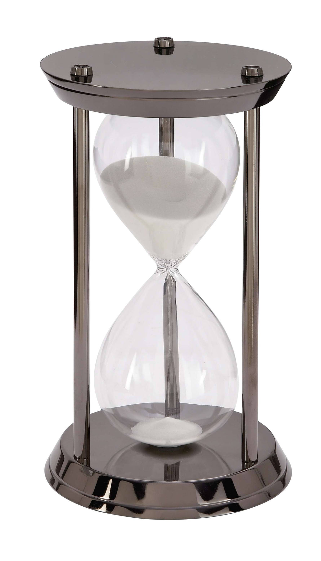 Metallic Black Sand Timer J302875