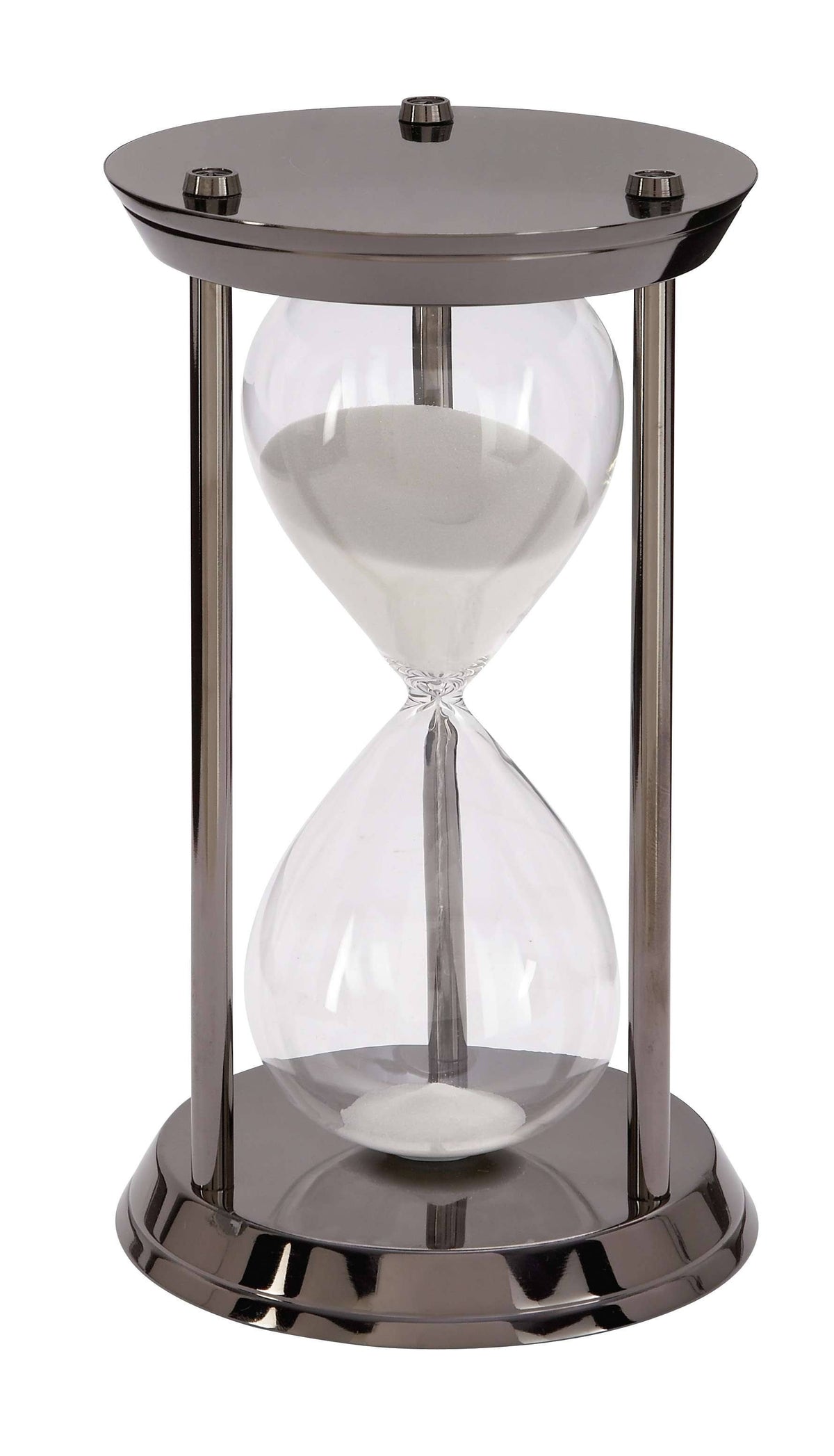 Metallic Black Sand Timer J302875