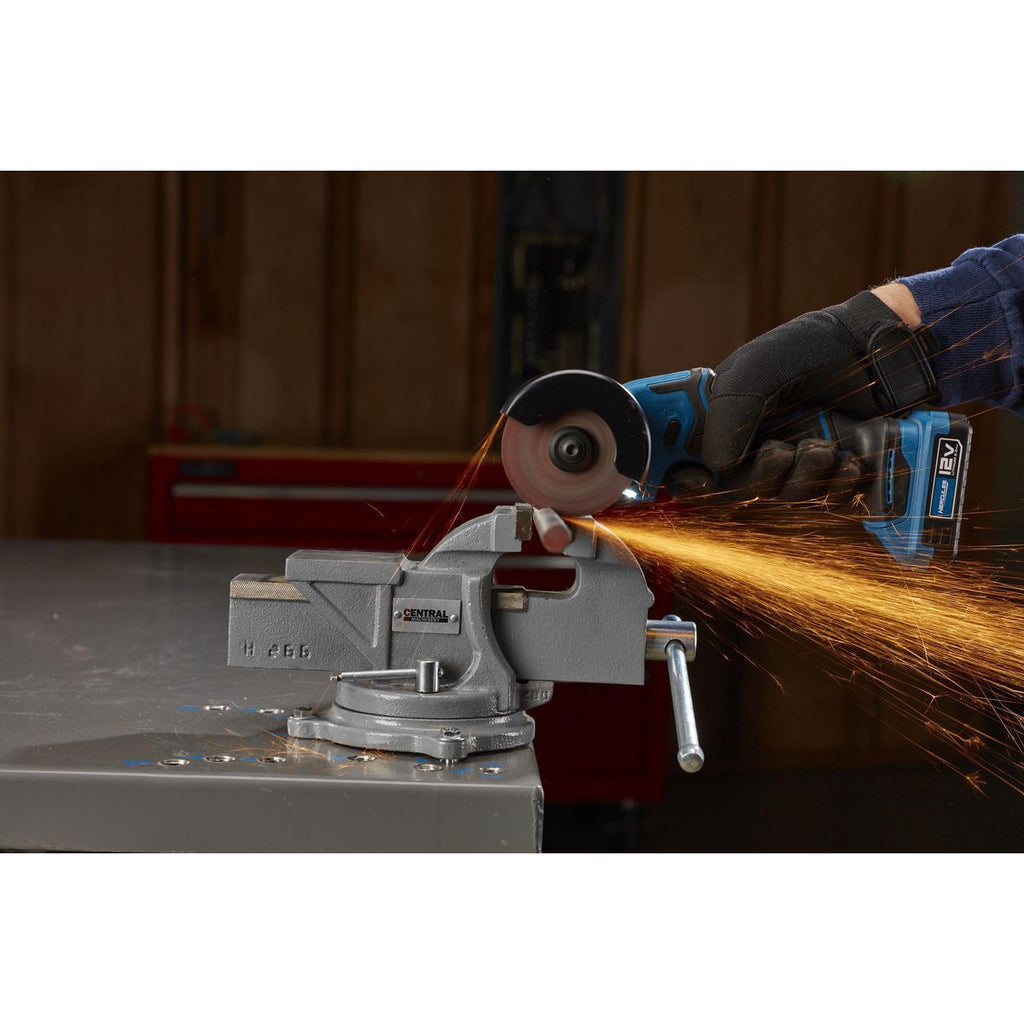 3 in. Swivel Vise with Anvil F62933