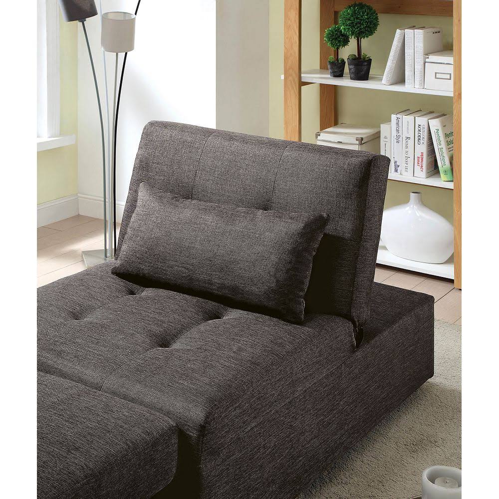 Dark Gray Futon Sofa L202583