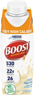 Very Vanilla High Calorie Nutritional Drink, 8 Fl Oz (Pack of 24) X700788