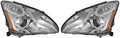 Pair Driver and Passenger Headlight Assembly W341