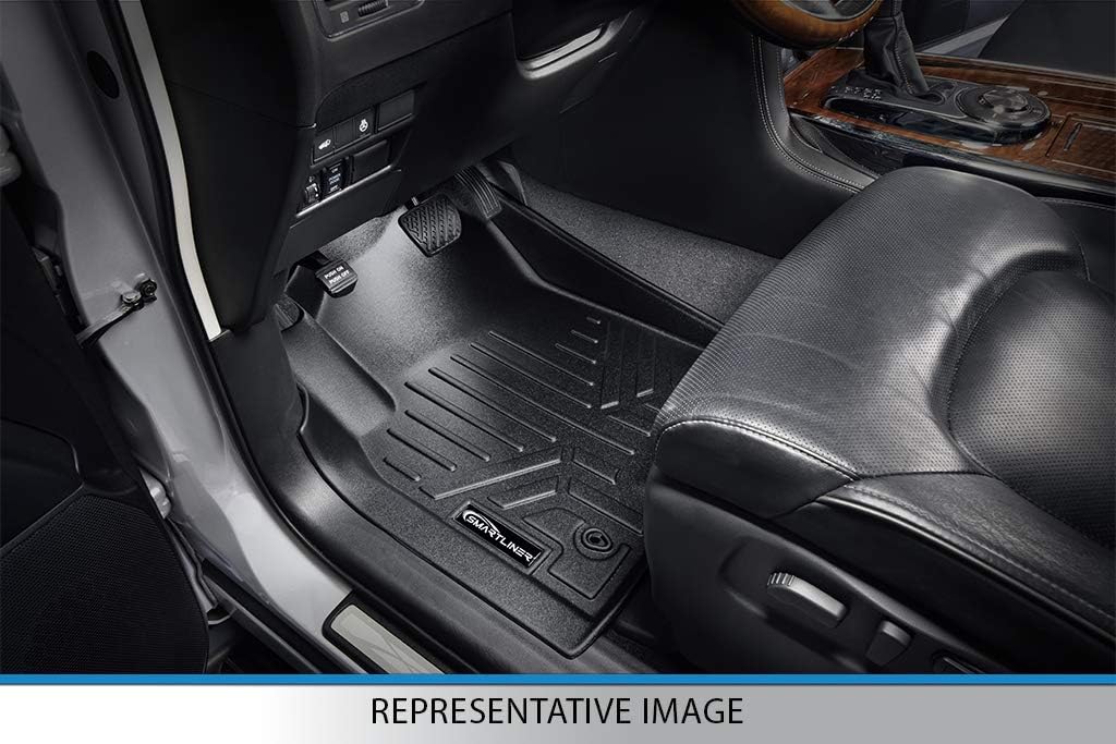 Custom Fit Floor Mats 2 Row Liner Set Black R8954
