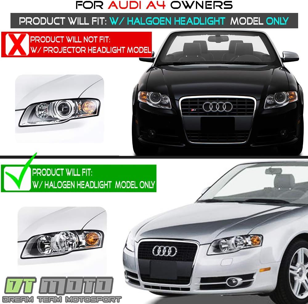 Black OE Style Headlights Headlamps Assembly Pair X258673