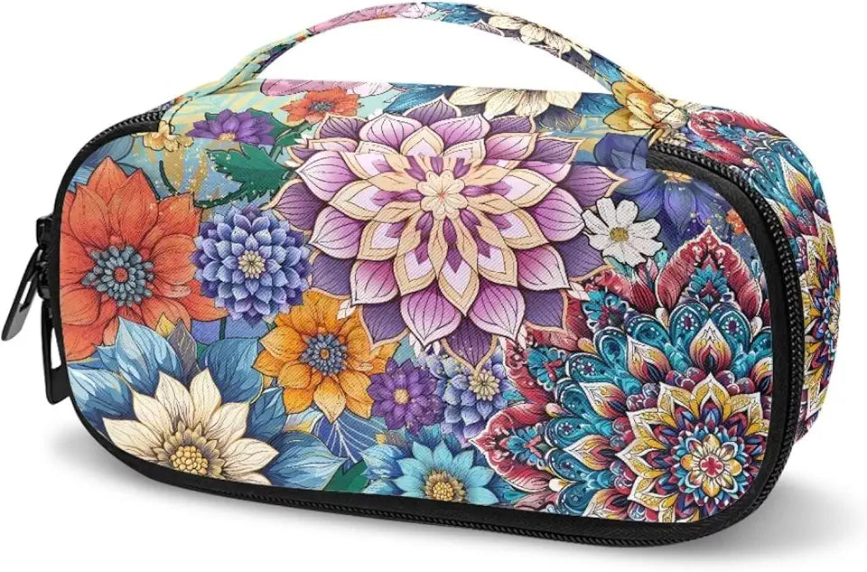 Boho Floral Insulin Cooler Travel Bag C723913