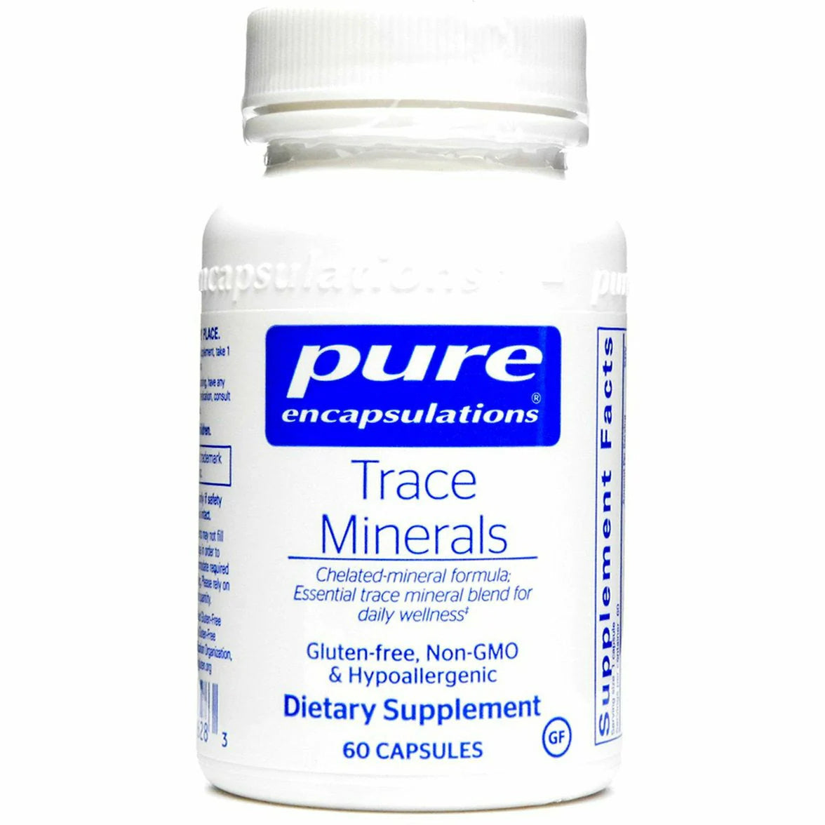 Trace minerals 60 caps T60001