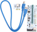 Pci-E Riser Express 1X to 16X USB 3.0 Extension Cable Pack of 2 T129696