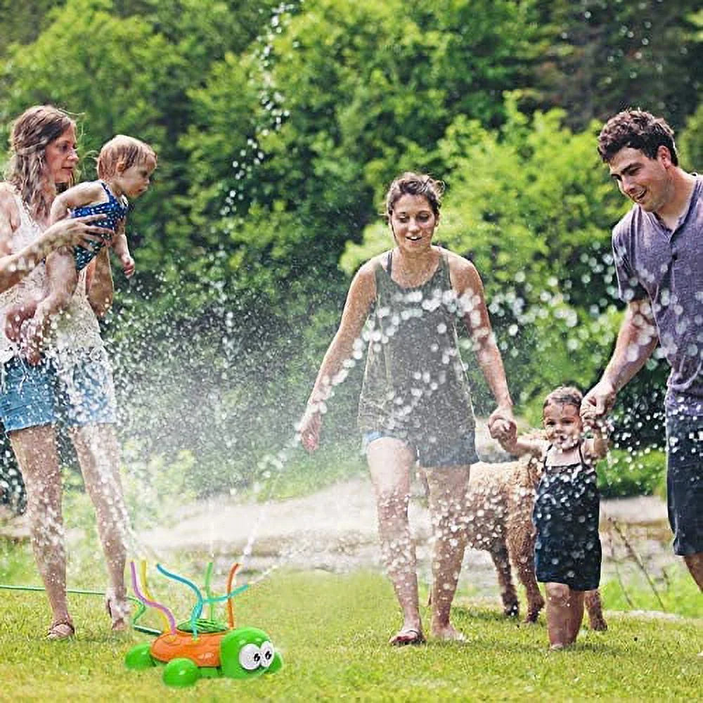 Spinning Turtle Sprinkler Toy for Garden Hose T210