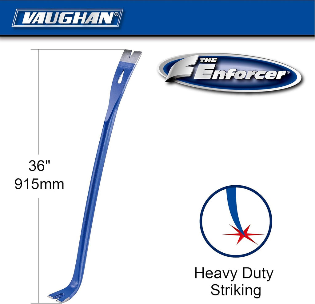 Blue Pack of 2 Pry Bar Hand Tools X100