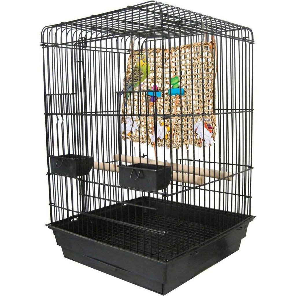Natural Weave Bird Cage Climbing Exerciser I379