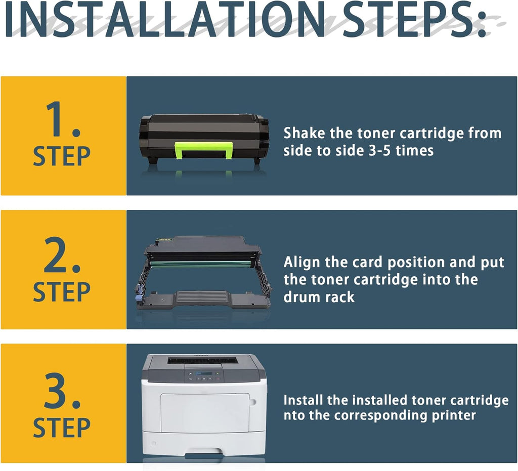 3 Black Toner Cartridge I62348