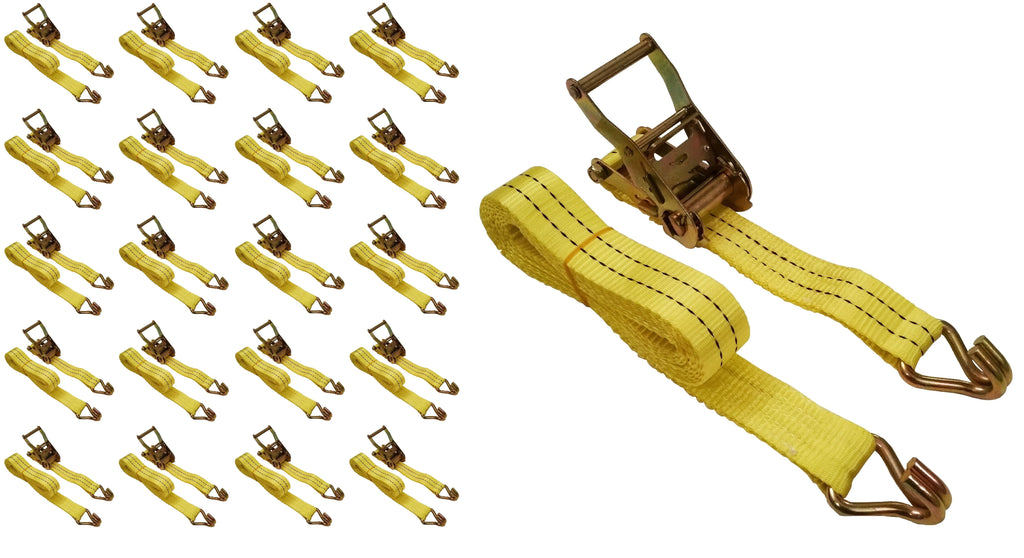 20 Pack 4000 Lbs Ratchet Straps P281