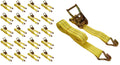 20 Pack 4000 Lbs Ratchet Straps P281