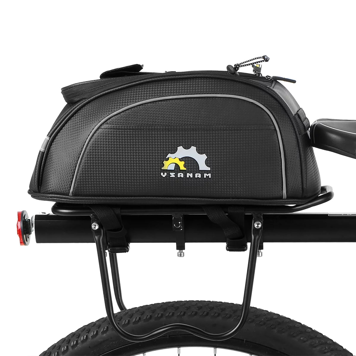 Waterproof Insulated Cooler Bike Trunk Bag W61845
