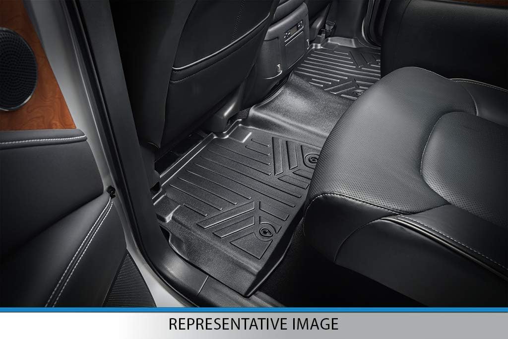 Custom Fit Floor Mats 2 Row Liner Set Black R8954
