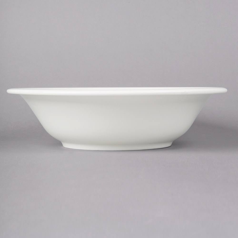 2.5 Qt White Porcelain Serving Bowl R682