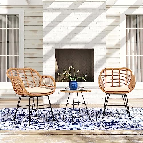 3 Piece Wicker Patio Set B986