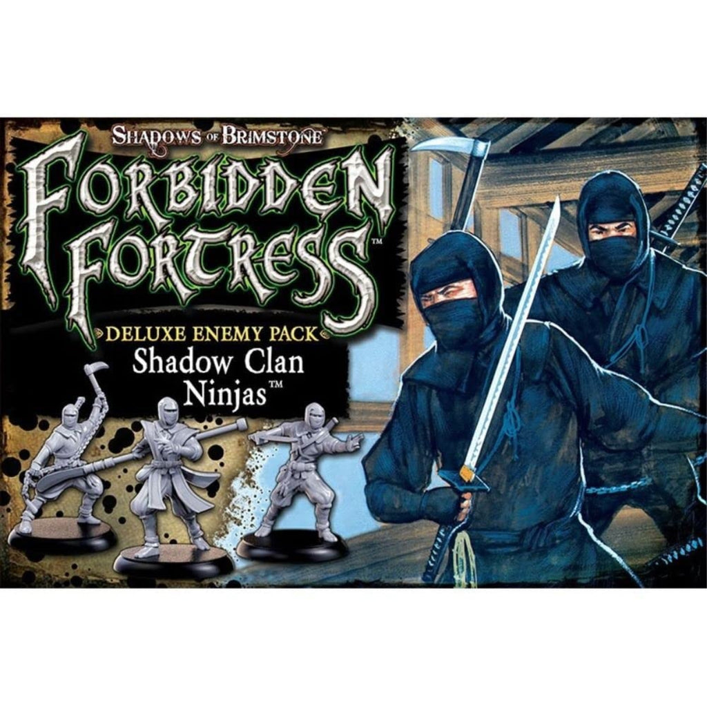 Shadow of Brimstone Clan Ninja Deluxe Enemy Pack Board Game W279191