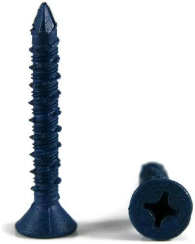 Flat Head Concrete Masonry Screw 3/16 x 3-1/4 Qty-1,000 H129