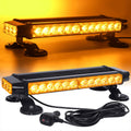 Amber 30 LED Magnetic Strobe Light Bar B956