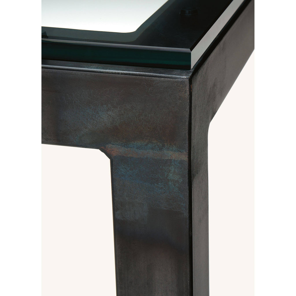 White Venatino Marble Counter Table W973759