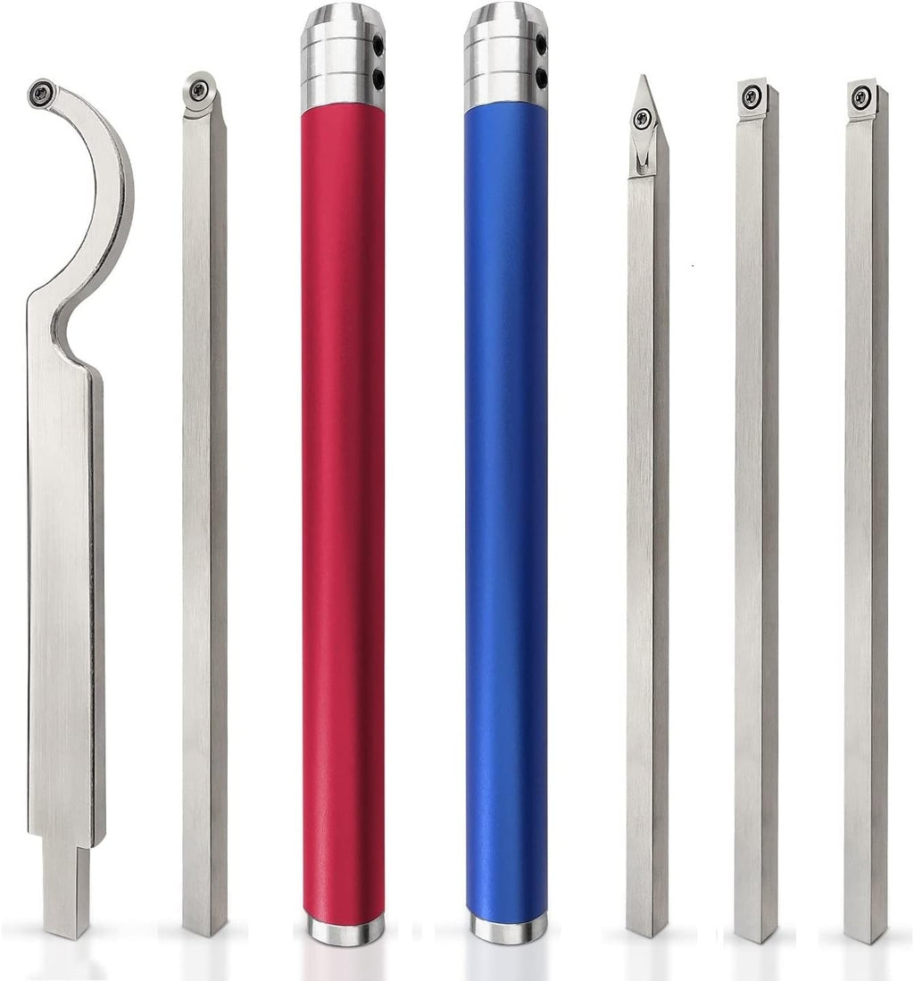 Carbide Lathe Turning Tools, 20 Full Size Woodturning Tools, Alloy Tool Set Z4596