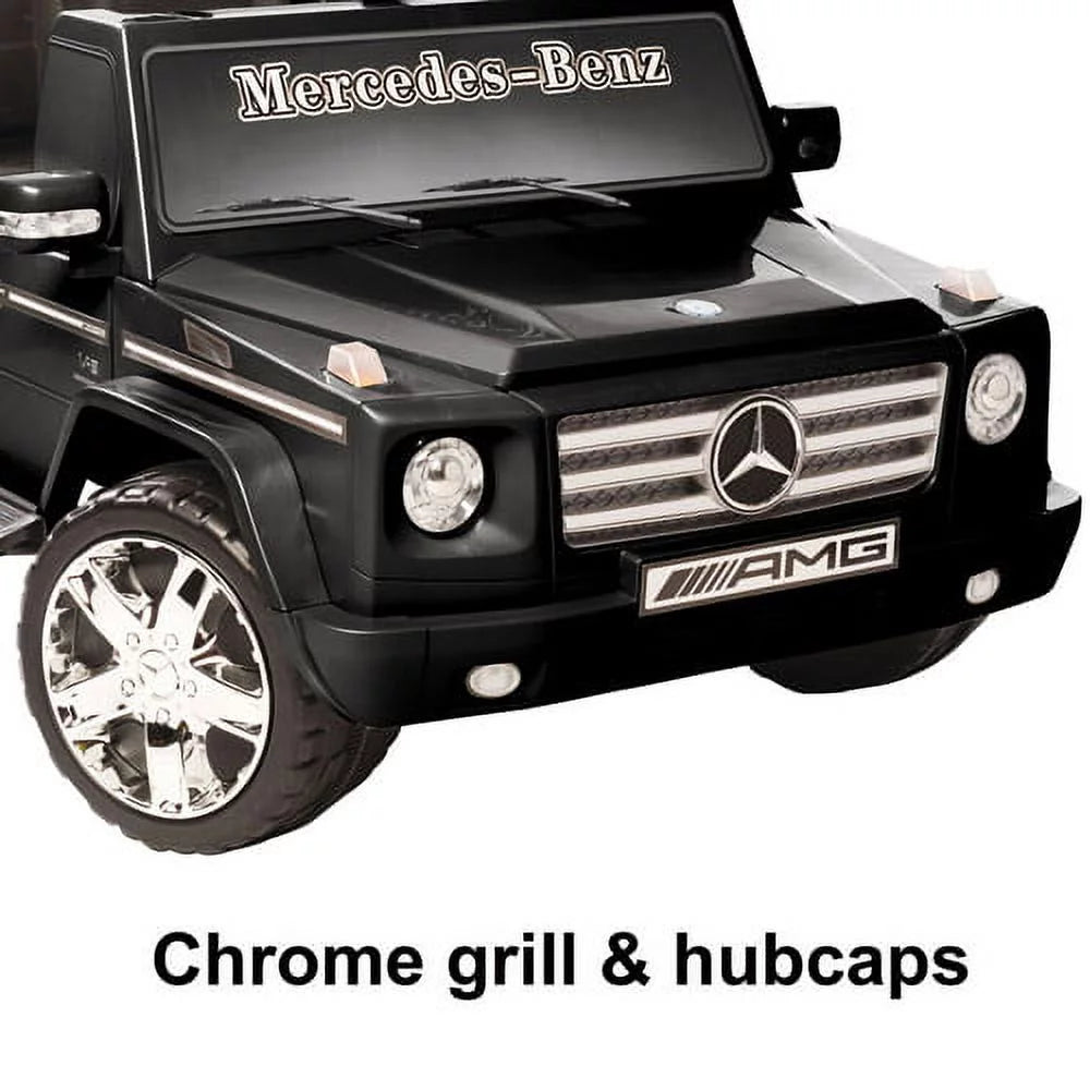12V Black Ride On Car F23496