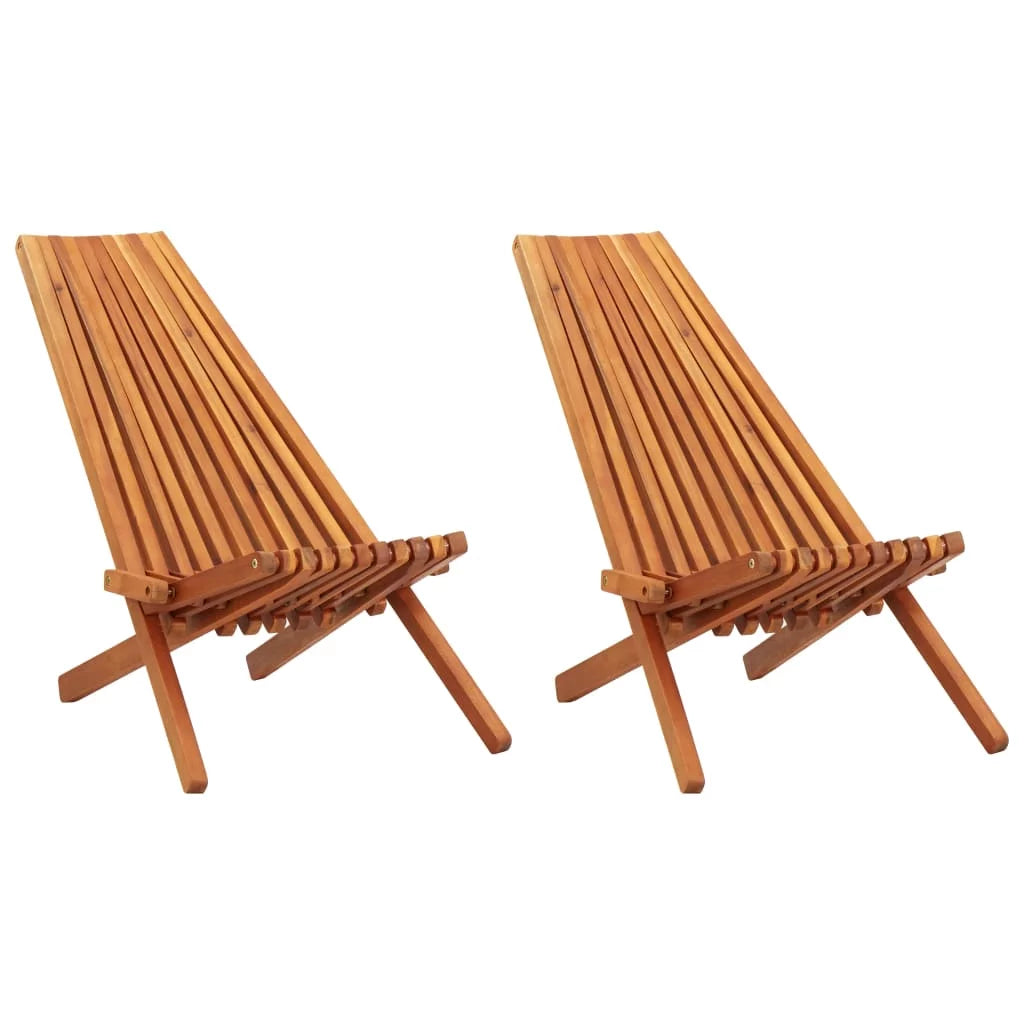 Acacia Wood Folding Sun Lounger L640300