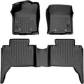 Custom Fit Floor Mats 2 Row Liner Set Black R8954