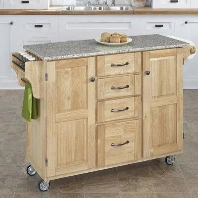 Kitchen Island with Granite Top U296