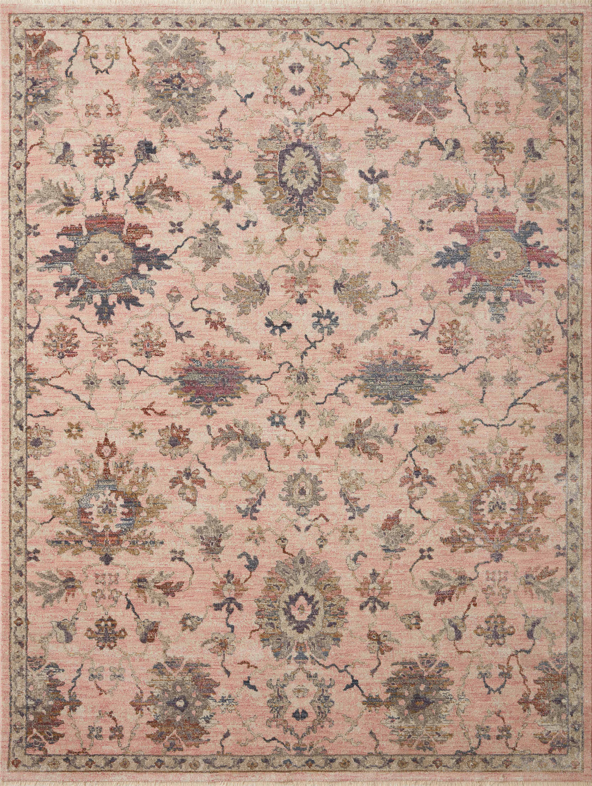 Blush Multi 7'10 x 10' Rug L4296